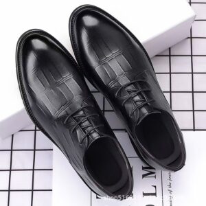 high quality men leather shoes