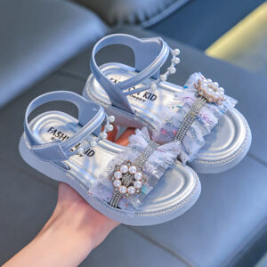 girls' summer new princess sandals