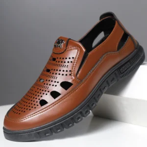 men summer hollowed out casual sandals