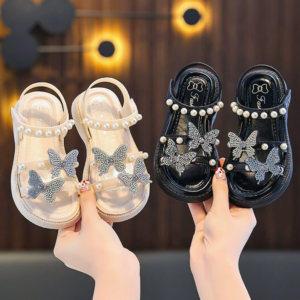 bow princess shoes girls' sandals anti slip